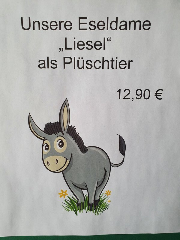 Plüschesel "Liesel"